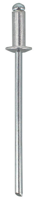 Truss Head Rivet As4-3 - Aluminium Rivet, Steel Stem