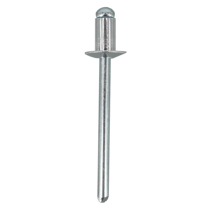 Truss Head Rivet As6-2 - Aluminium Rivet, Steel Stem