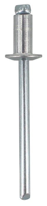 Truss Head Rivet As6-3 - Aluminium Rivet, Steel Stem
