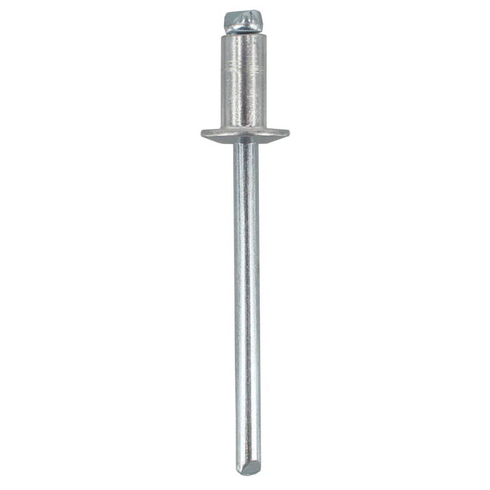 Truss Head Rivet As6-3 - Aluminium Rivet, Steel Stem