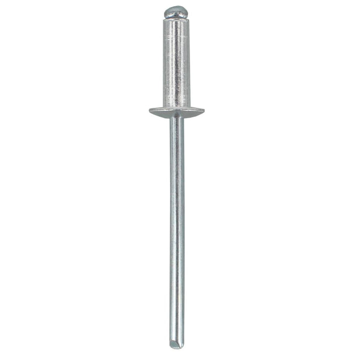 Truss Head Rivet As5-6 - Aluminium Rivet, Steel Stem