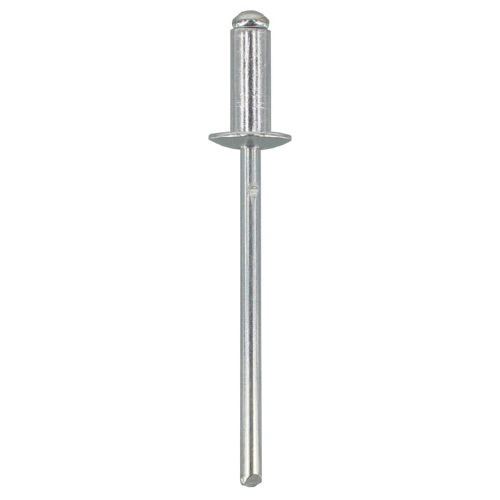 Truss Head Rivet As5-4 - Aluminium Rivet, Steel Stem