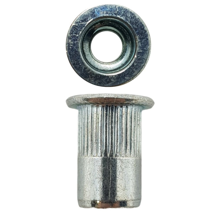 M6 Flat Splined Rivnut