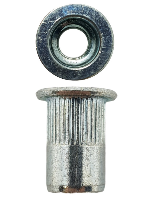 M6 Flat Splined Rivnut