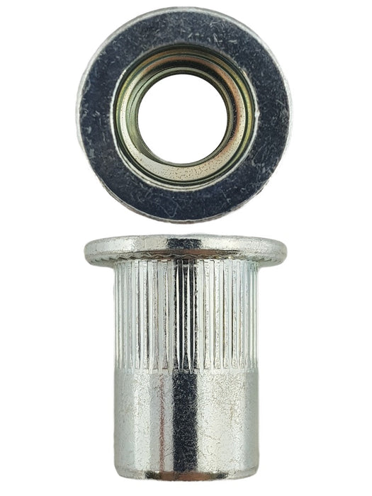 M12 X 1.75 Flat Splined Rivnut