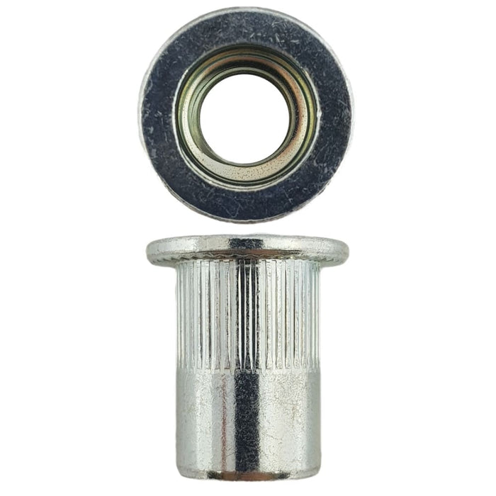 M12 X 1.75 Flat Splined Rivnut