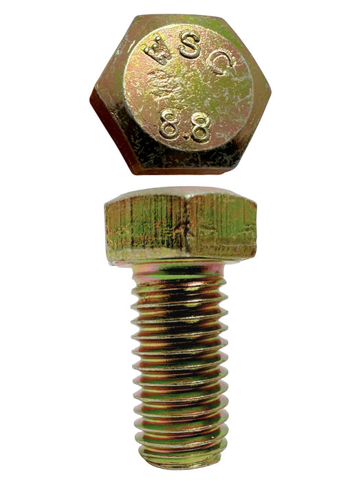 M10 X 20mm X 14mm A/F X 1.5 Hex Head Set Screw Coarse