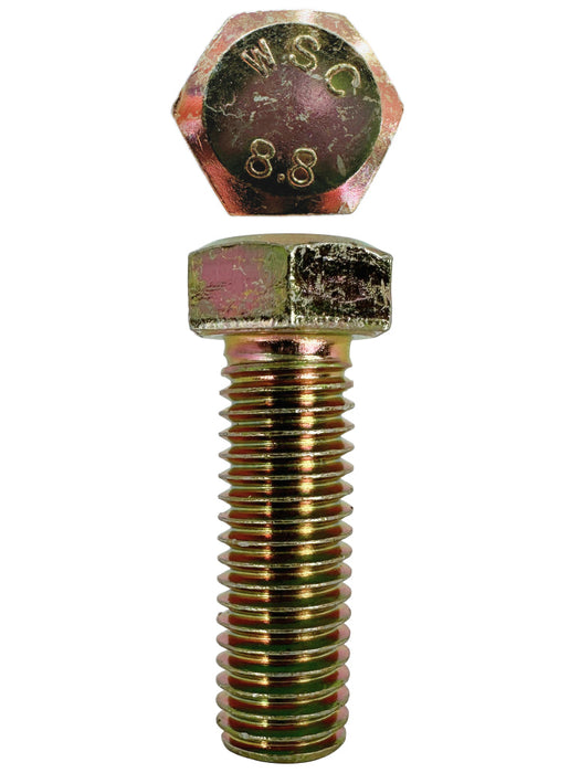 M10 X 30mm X 14mm A/F X 1.5 Hex Head Set Screw Coarse