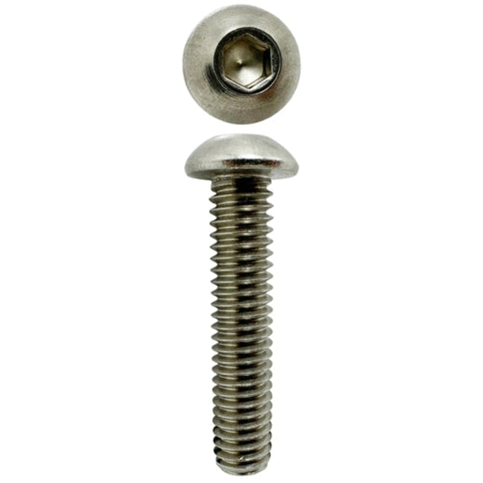 304 Stainless Steel 5/16 X 1 1/2 UNC Button Head Socket Screw