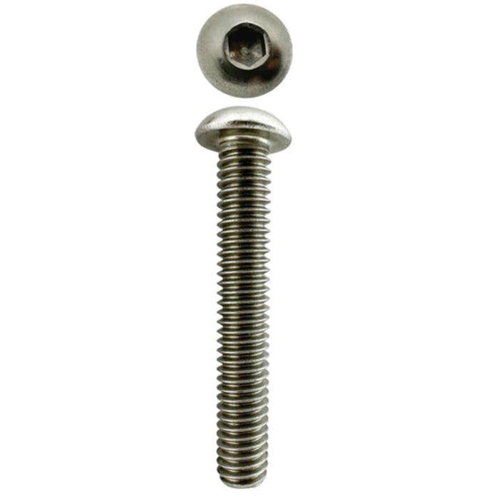 304 Stainless Steel 5/16 X 2 UNC Button Head Socket Screw