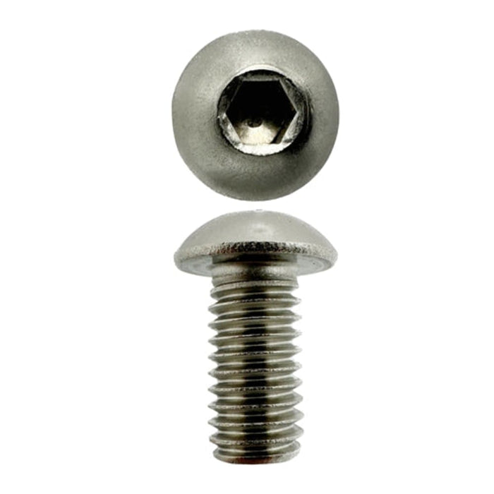 304 Stainless Steel 3/8 X 3/4 UNC Button Head Socket Screw