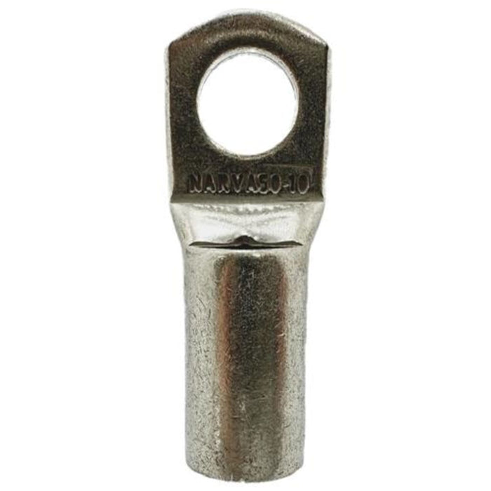 Narva Straight Barrel Cable Lug - 50mm2 Cable, 10mm Stud