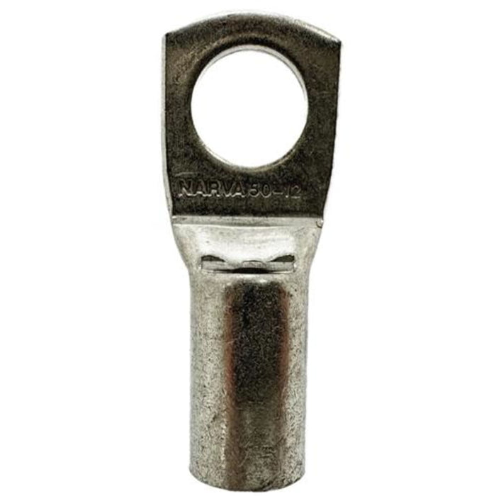 Narva Straight Barrel Cable Lug - 50mm2 Cable, 12mm Stud