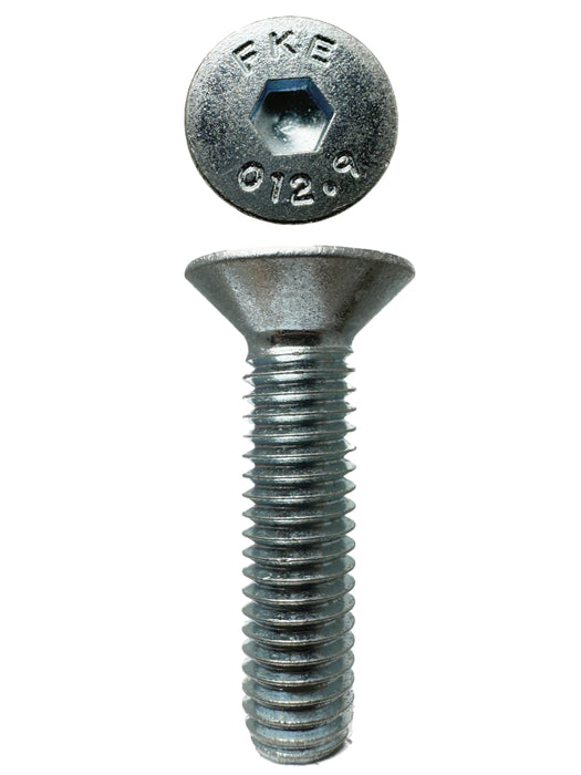 Countersunk Cap Screws Zinc  M6 X 25 X 1.0