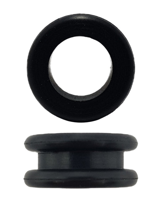 Rubber Electrical Wiring Grommet 12mm Hole Size, 10mm Id, 17mm Od