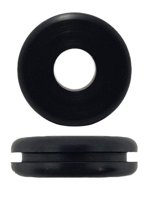 Rubber Electrical Wiring Grommet 19mm Hole Size, 10mm Id, 25mm Od