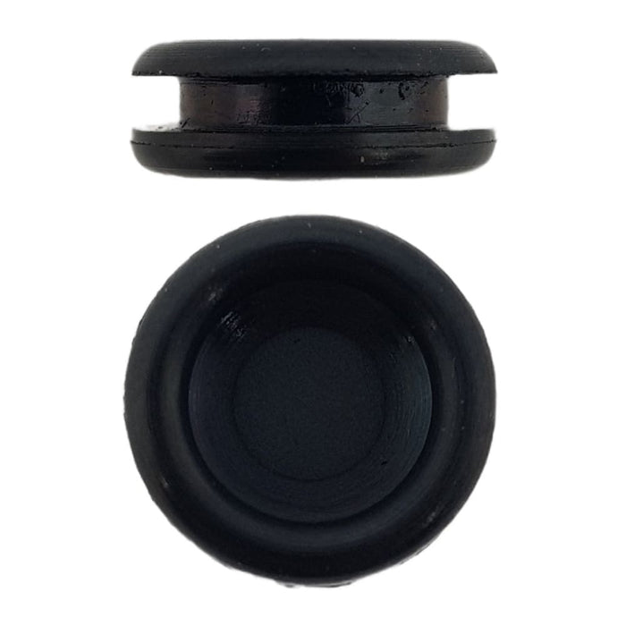 Rubber Blanking Grommet 10mm Hole Size, 12mm Od