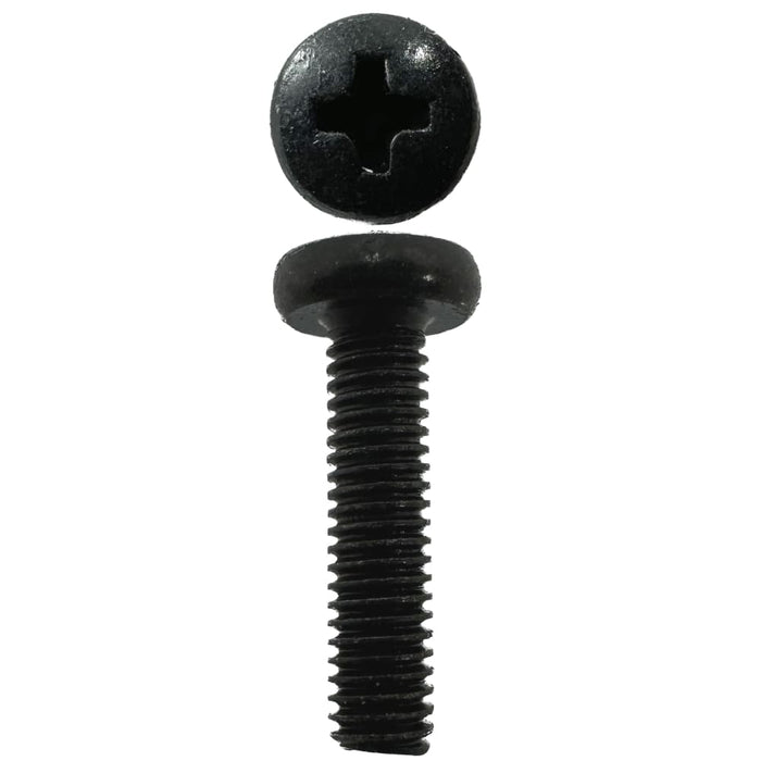 Black Zinc Nickel Metal Threads Pan Phillips M3 X 12