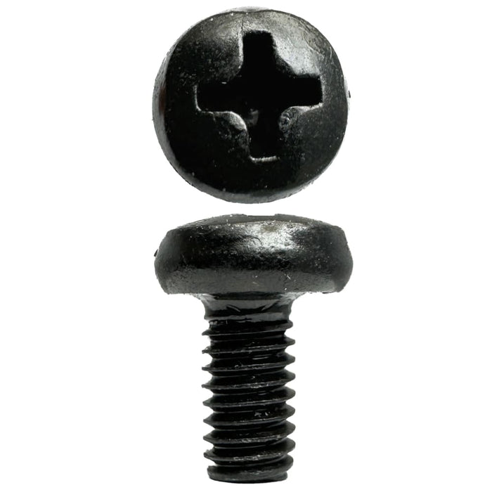 Black Zinc Nickel Metal Threads Pan Phillips M4 X 8