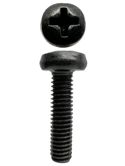 Black Zinc Nickel Metal Threads Pan Phillips M4 X 16