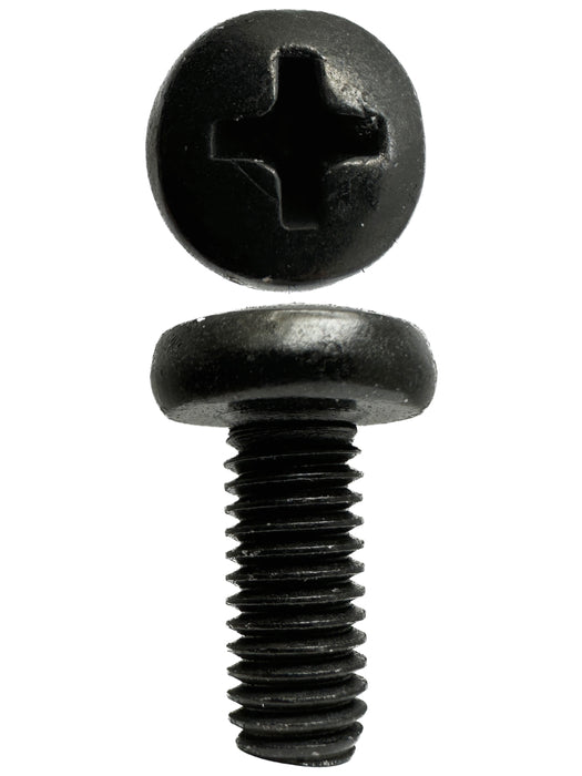 Black Zinc Nickel Metal Threads Pan Phillips M5 X 12