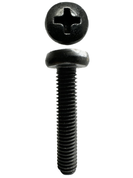 Black Zinc Nickel Metal Threads Pan Phillips M5 X 25