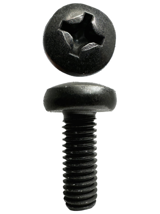 Black Zinc Nickel Metal Threads Pan Phillips M6 X 16