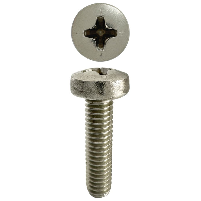 316 Stainless Steel Metal Threads Pan Phillips M4 X 16
