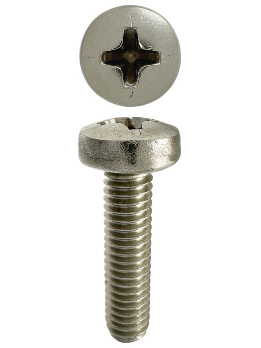 316 Stainless Steel Metal Threads Pan Phillips M4 X 16