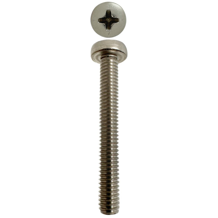 316 Stainless Steel Metal Threads Pan Phillips M4 X 30