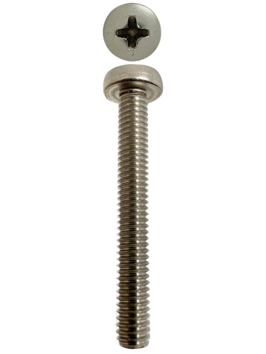 316 Stainless Steel Metal Threads Pan Phillips M4 X 30