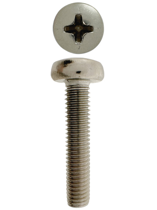 316 Stainless Steel Metal Threads Pan Phillips M5 X 25