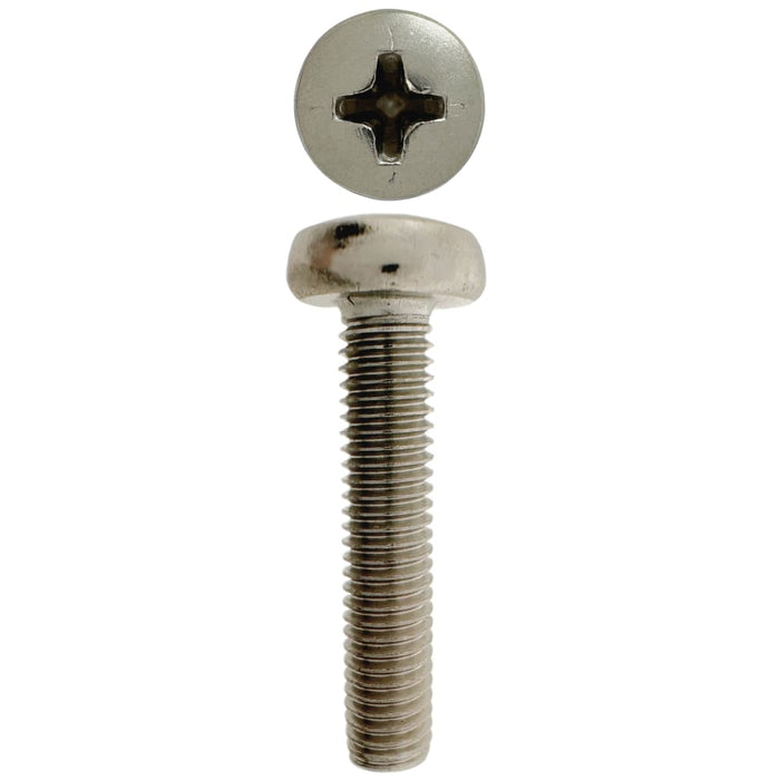 316 Stainless Steel Metal Threads Pan Phillips M5 X 25