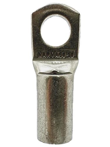 NARVA STRAIGHT BARREL CABLE LUG - 50MM2 CABLE, 10MM STUD (QTY 10)