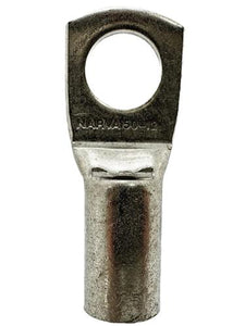 NARVA STRAIGHT BARREL CABLE LUG - 50MM2 CABLE, 12MM STUD (QTY 10)