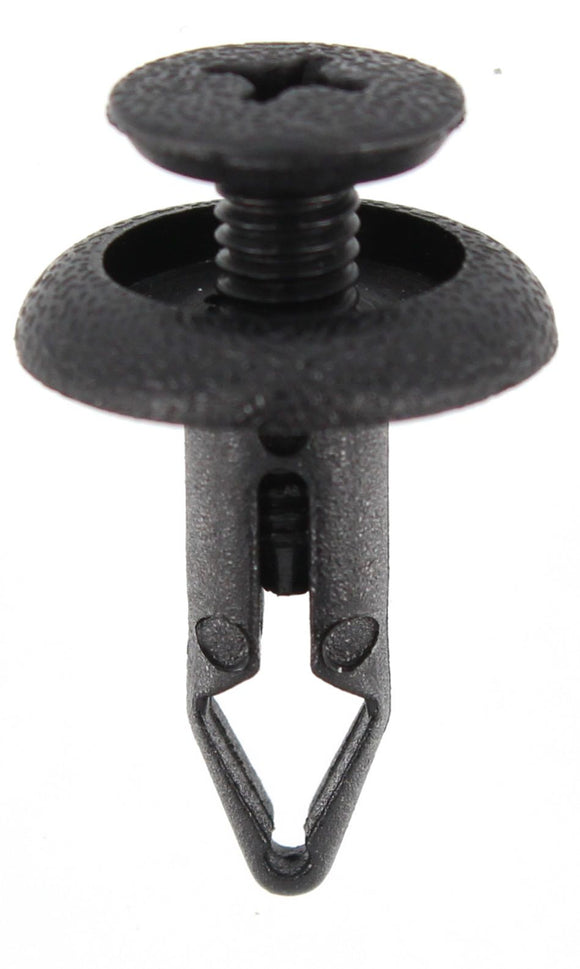 FORD - SCREW TYPE RETAINER SCRIVET CLIP BLACK (QTY 15)