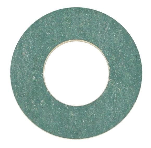 SUMP PLUG WASHER FIBRE SYNTHETIC GREEN 12MM X 24MM X 2MM (QTY 10)
