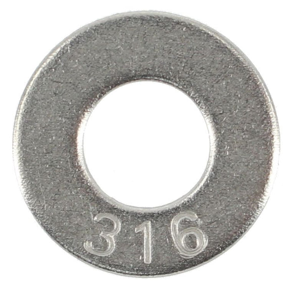 316 STAINLESS STEEL 5/16 FLAT WASHER (QTY 60)