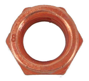 M10 X 1.5 COPPER PLATED EXHAUST NUT (QTY 200)